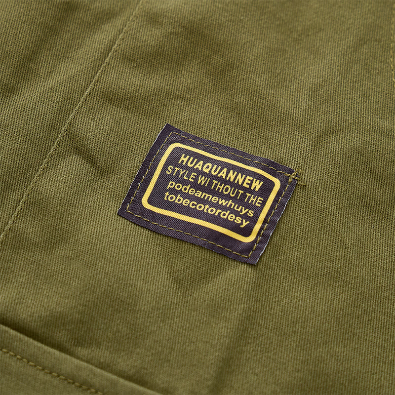 Multi-pocket Tactical Style Canvas Workwear Vest - image 8