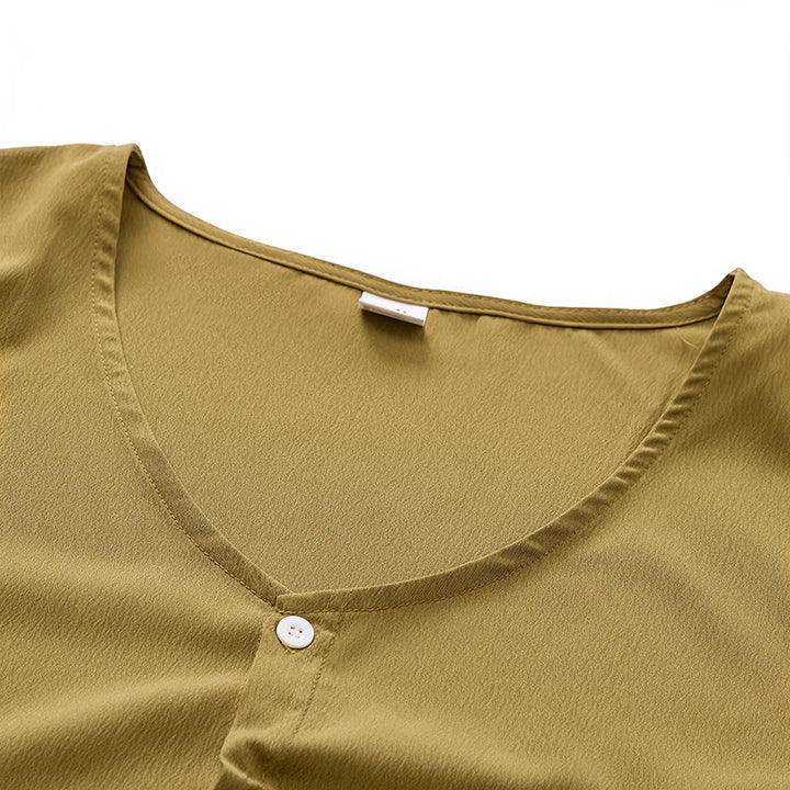 Men's Simple Solid Color Cotton Linen Summer Vest - image 7