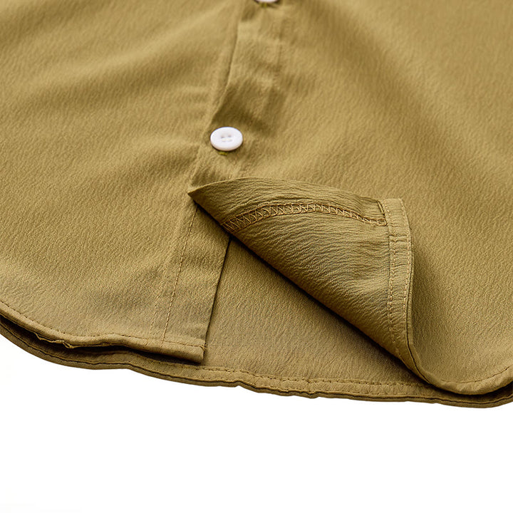 Men's Simple Solid Color Cotton Linen Summer Vest - image 9