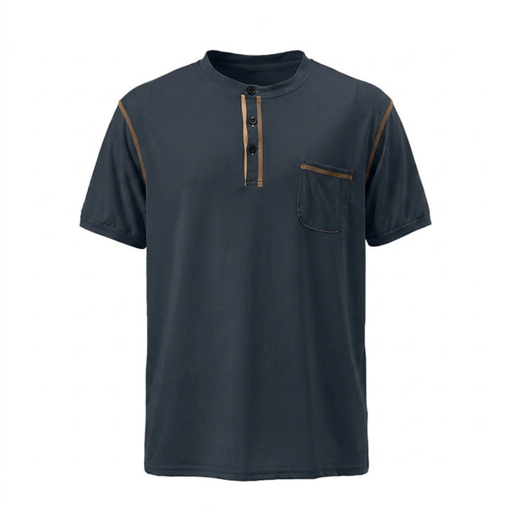 Men's Heritage Style Contrast Trim Tee Polo Shirt - image 15