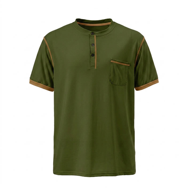 Men's Heritage Style Contrast Trim Tee Polo Shirt - image 17