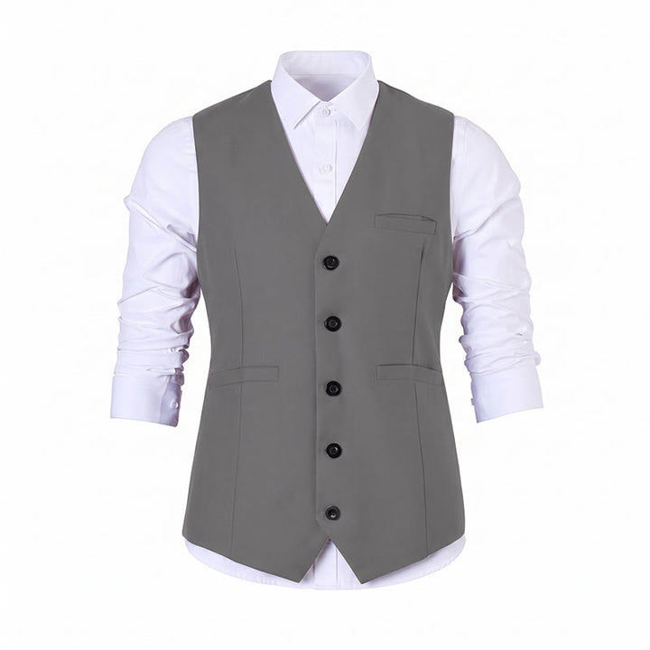 Men's Multi Color Spring Autumn Daily Business Suit Vest - image 22