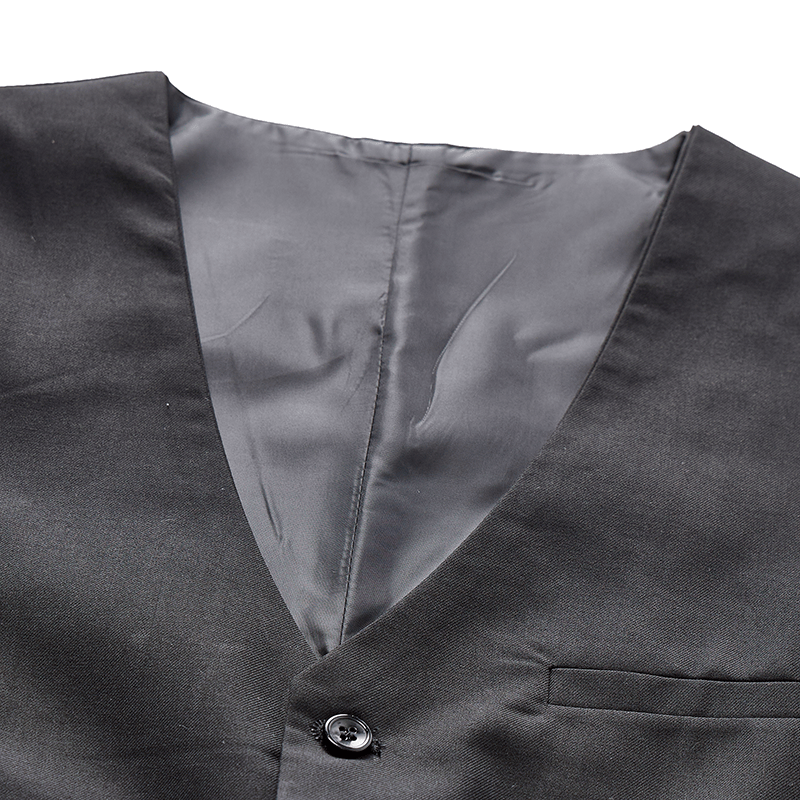 Men's All Season Work Waistcoat Daily Wedding Banquet Suit Vest - image 7