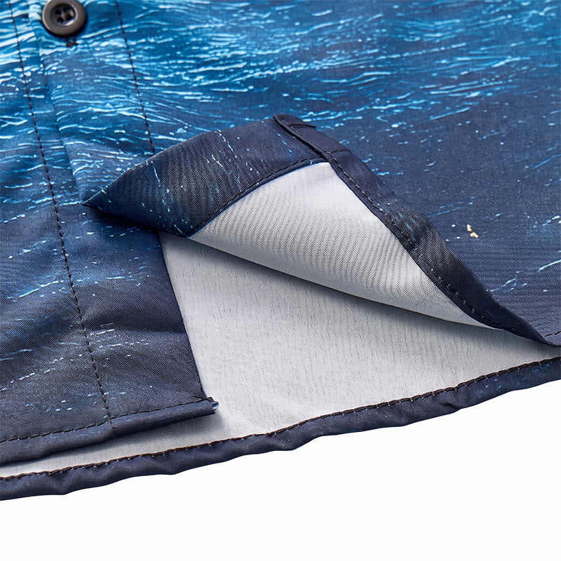 Men's Light Mature Leisure Parrot Graphic Summer Daily Shirt - image 7