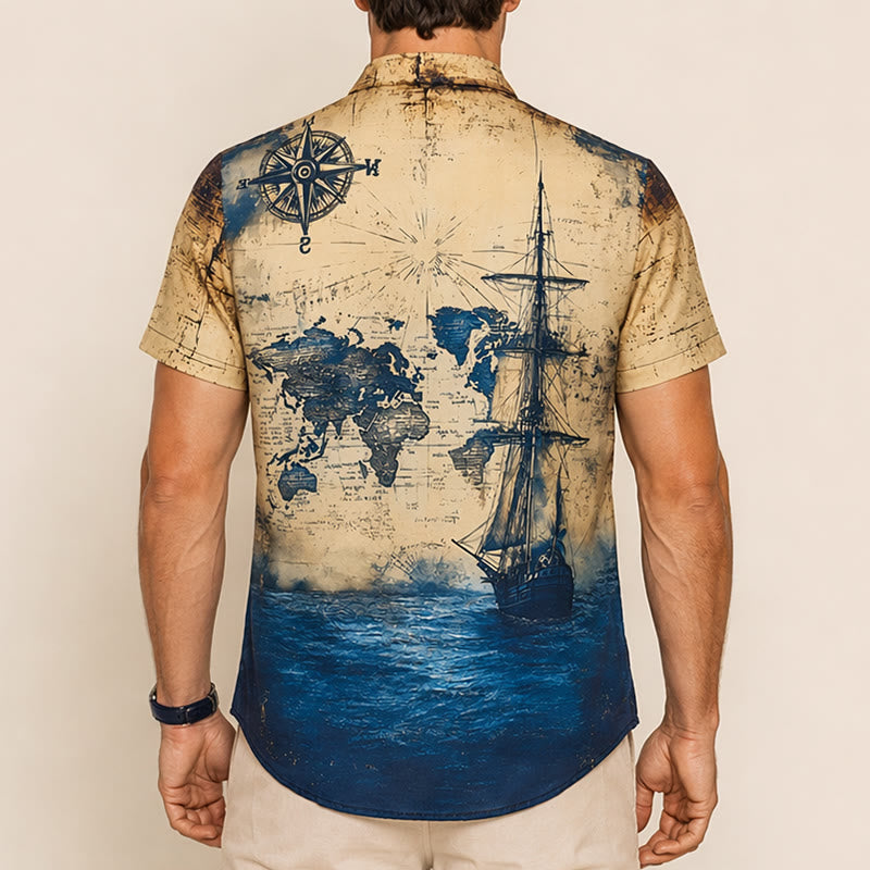 Men's Light Mature Leisure Parrot Graphic Summer Daily Shirt - image 2