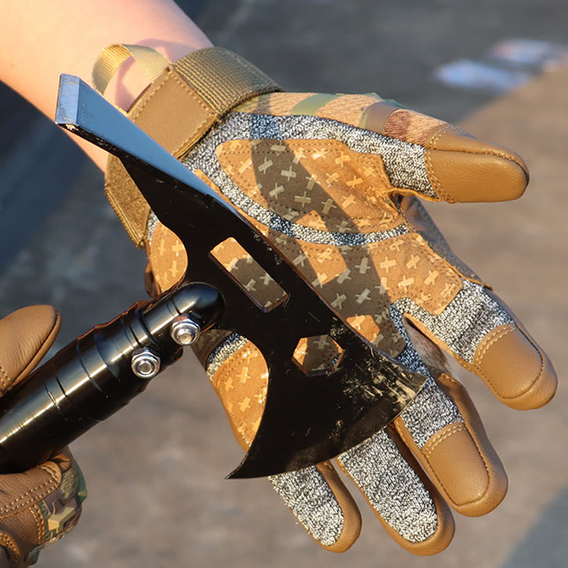 Shockproof Knuckle Protection Outdoor Tactical Gloves - image 6