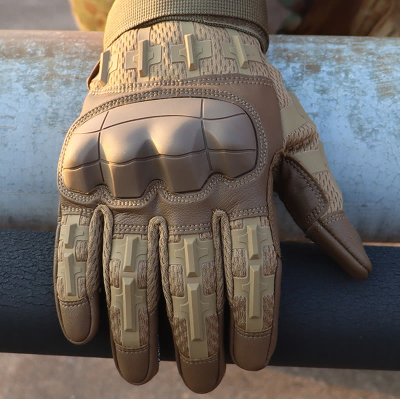 Shockproof Knuckle Protection Outdoor Tactical Gloves - image 5