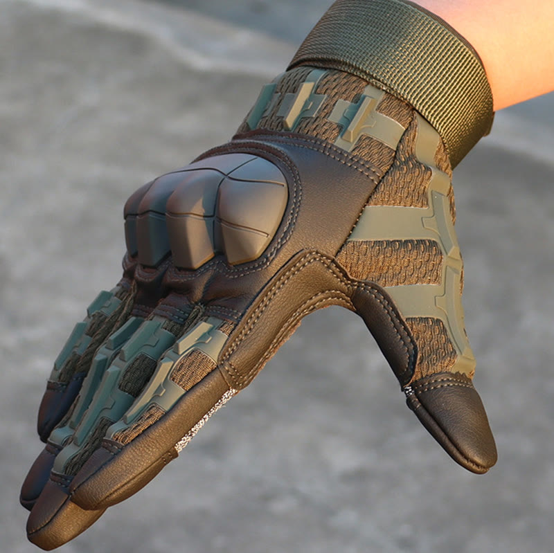 Shockproof Knuckle Protection Outdoor Tactical Gloves - image 1