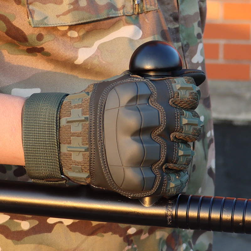 Shockproof Knuckle Protection Outdoor Tactical Gloves - image 2