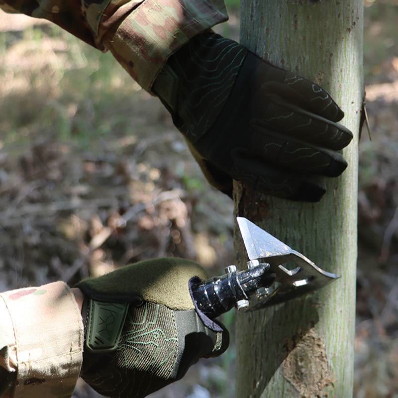 Breathable Touchscreen Mechanic Tactical Gloves - image 2