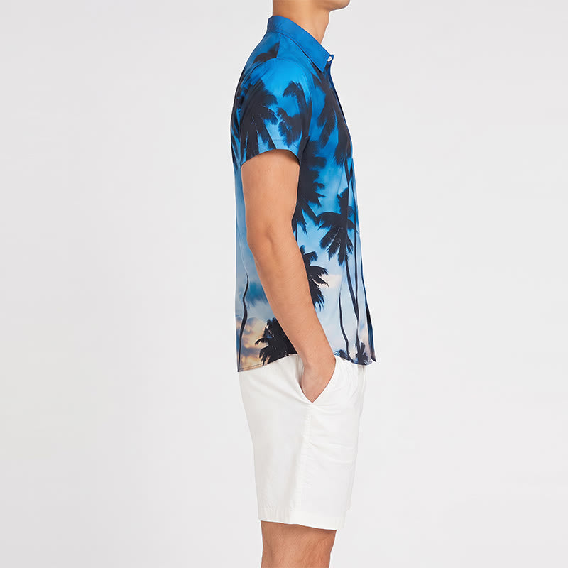 Men's Hawaiian Short Sleeve Summer Beach Vacation Shirt - image 2