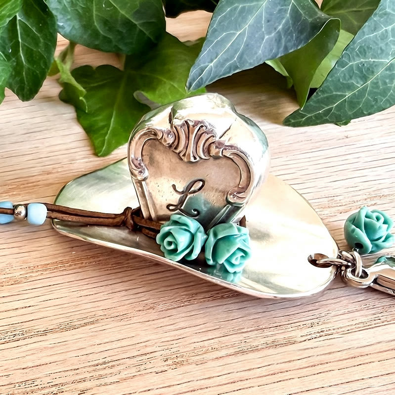 Cute Mini Floral Carving Cowboy Hat Keychain - Style #6 - image 5