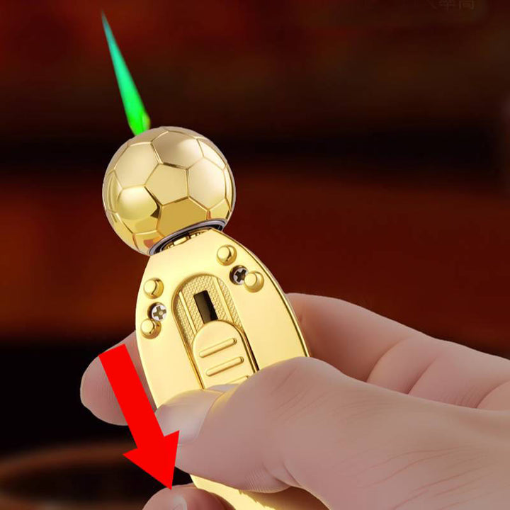 Novelty Football Boot Kicking Soccer Ball Butane Lighter - image 3