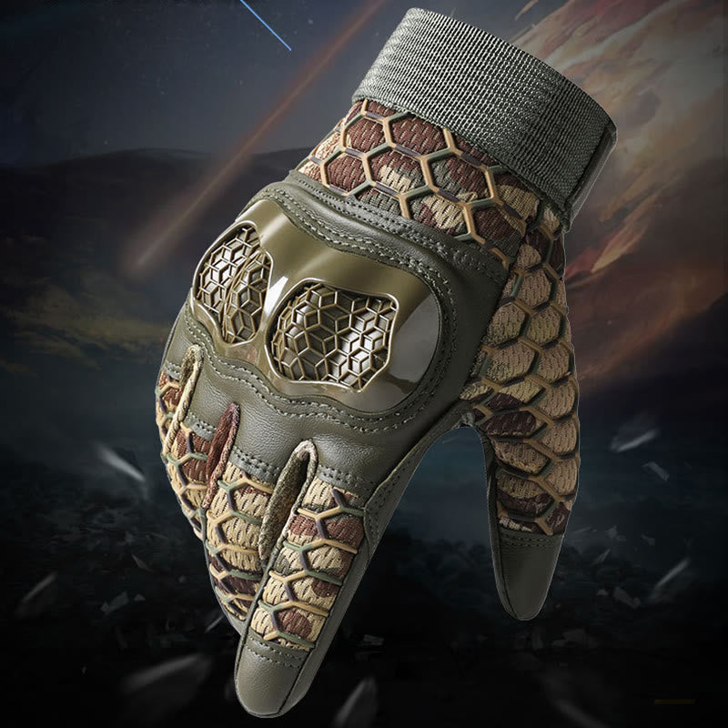 Protective Shooting Tactical Gloves With Knuckle Protection - image 1