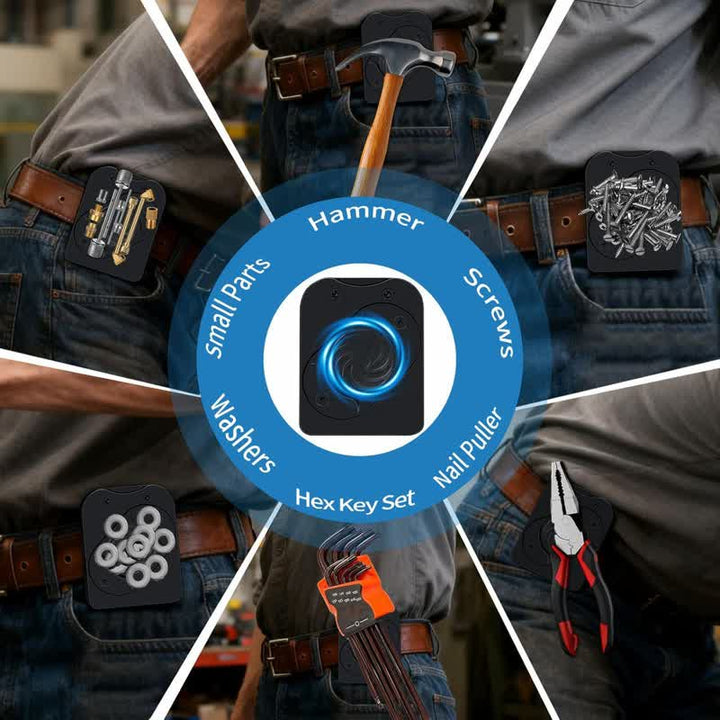 Heavy-Duty Magnetic Tool Holder Clip For Electricians & Mechanics - image 6