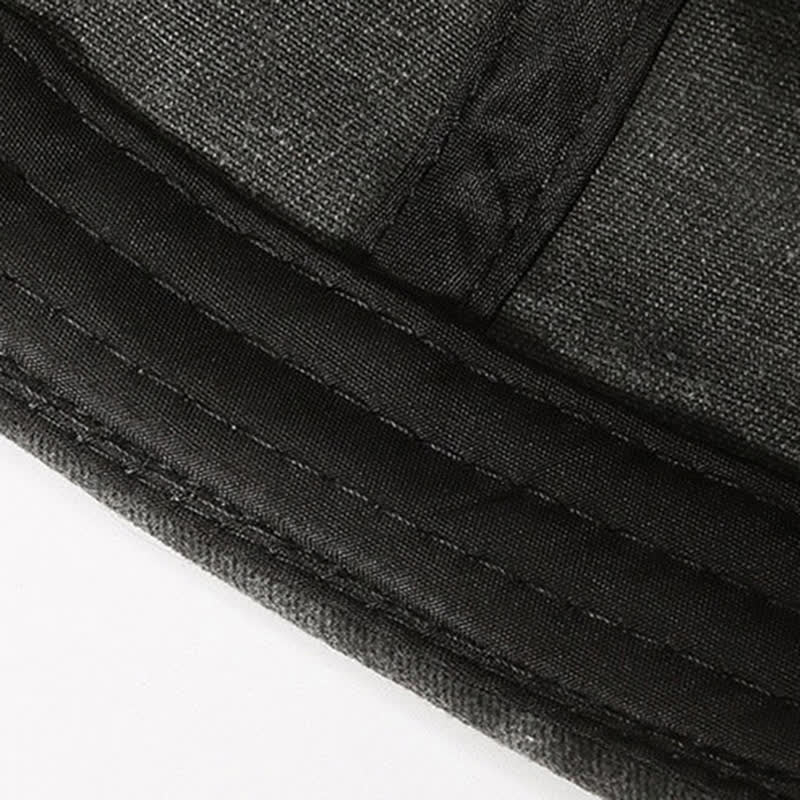 Casual Washed Cotton Brimless Vintage Docker Cap - image 6
