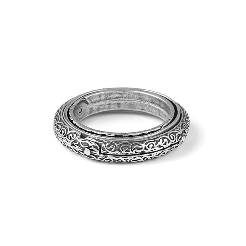 Astronomical Sphere Anxiety Ring That Unfolds Into A Necklace - image 8