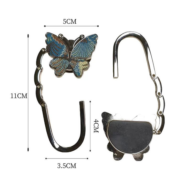 Creative Butterfly Clover Bag Shaped Table Edge Handbag Hook Series - image 5