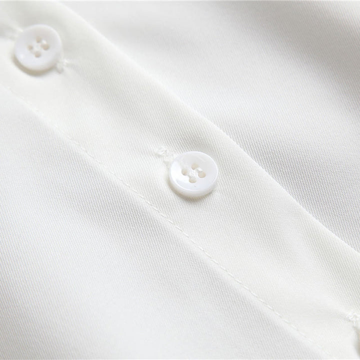 Effortless Multi-Layered Pleated Fake Collar - image 5