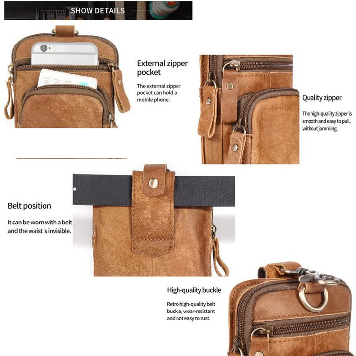 Leisure Sports Large Capicity Business Belt Bag - image 7