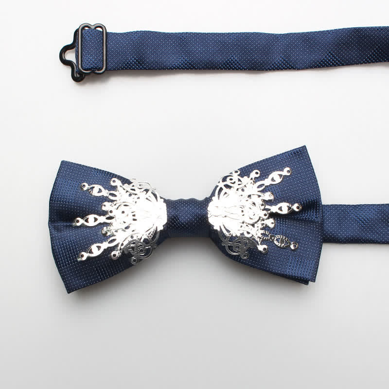 Men's Mosaic Bling Sunburst Bow Tie - image 9