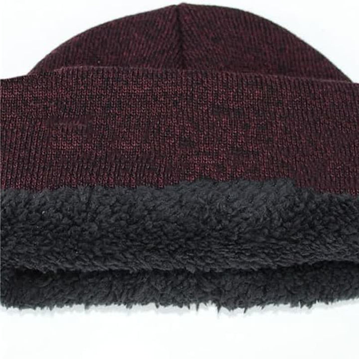 3Pcs Warm Beanie Hat Scarf Touchscreen Gloves Set - image 7