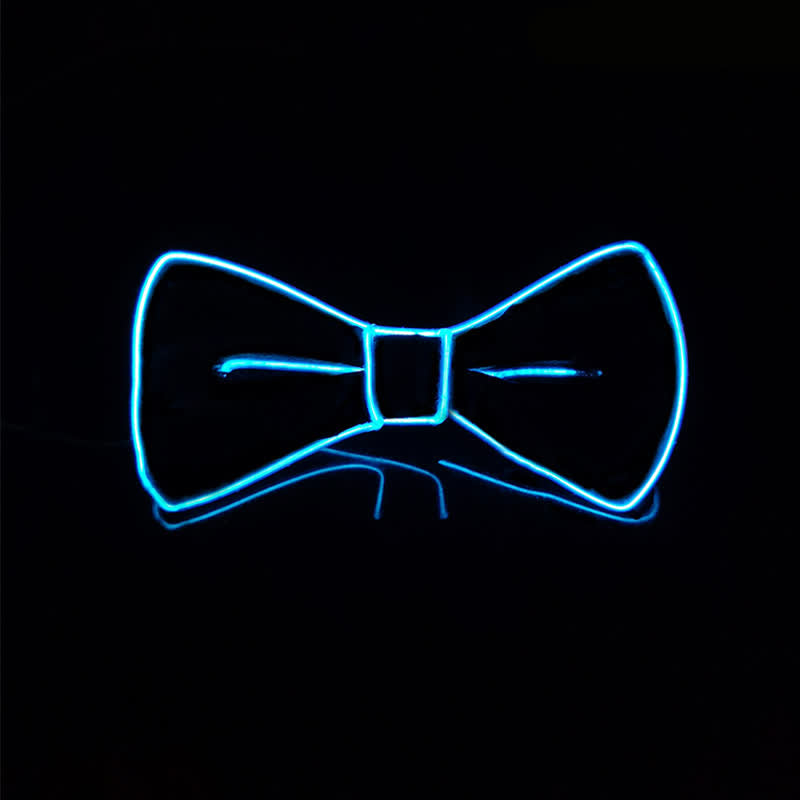 Men's LED Luminous Glowing Bow Tie - image 4