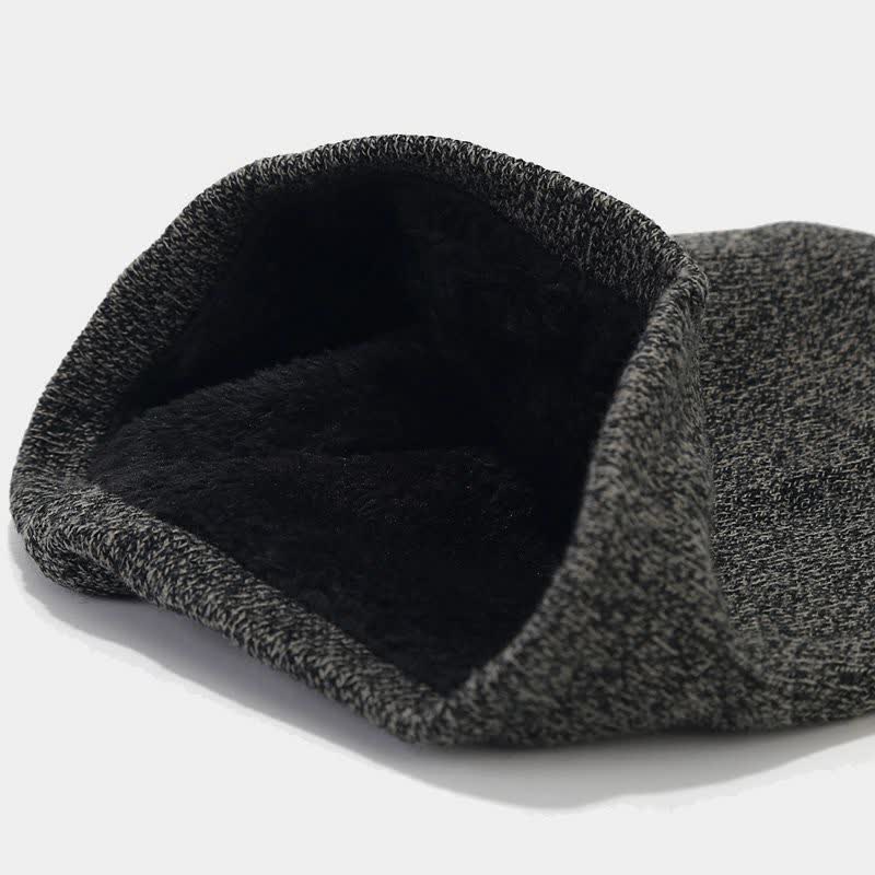 3Pcs Unisex Slouchy Warm Beanie Hat Scarf Gloves Set - image 6