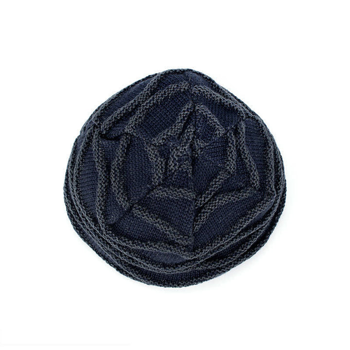 Fleece Lined Five-Star Beanie Knitted Hat - image 2