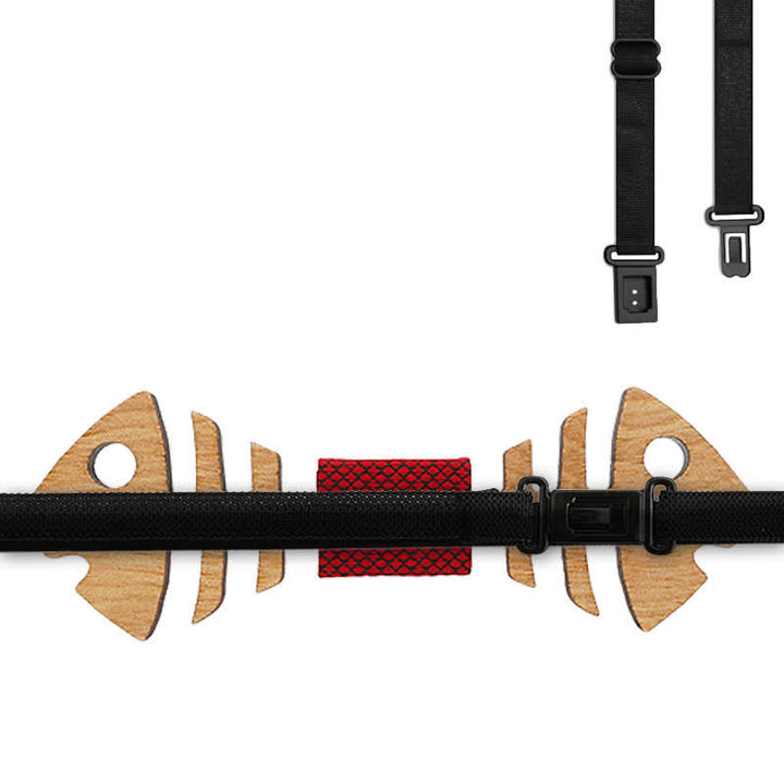 3Pcs Men's Fishbone Wooden Bow Tie Set - image 7