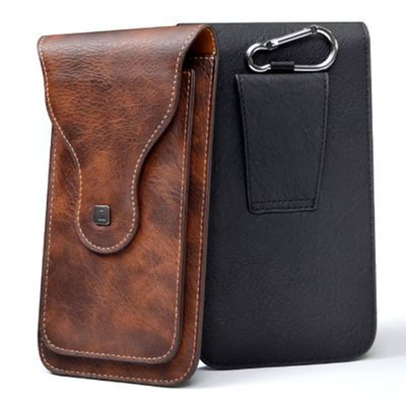 Magnetic Clip Double-layer Mobile Phone Case Belt Bag - image 1
