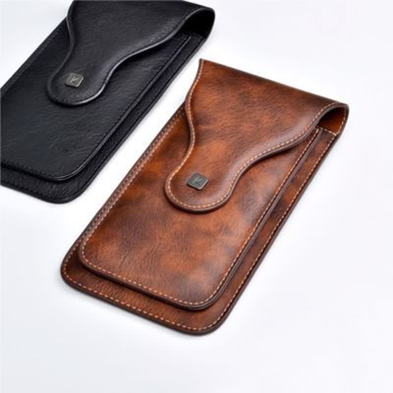 Magnetic Clip Double-layer Mobile Phone Case Belt Bag - image 11