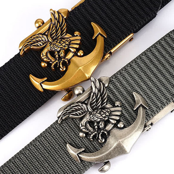 Men's Eagle Anchor Nylon Belt - image 2