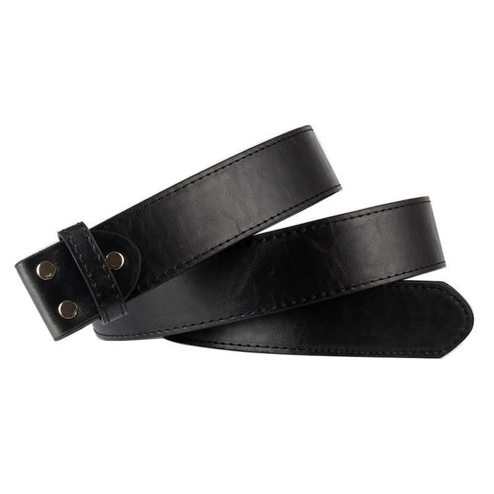 Men's DIY American Flag Cowboy Buckle Leather Belt - image 5