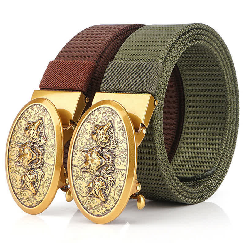Men's Hungry Wolves Simple Nylon Belt - image 1