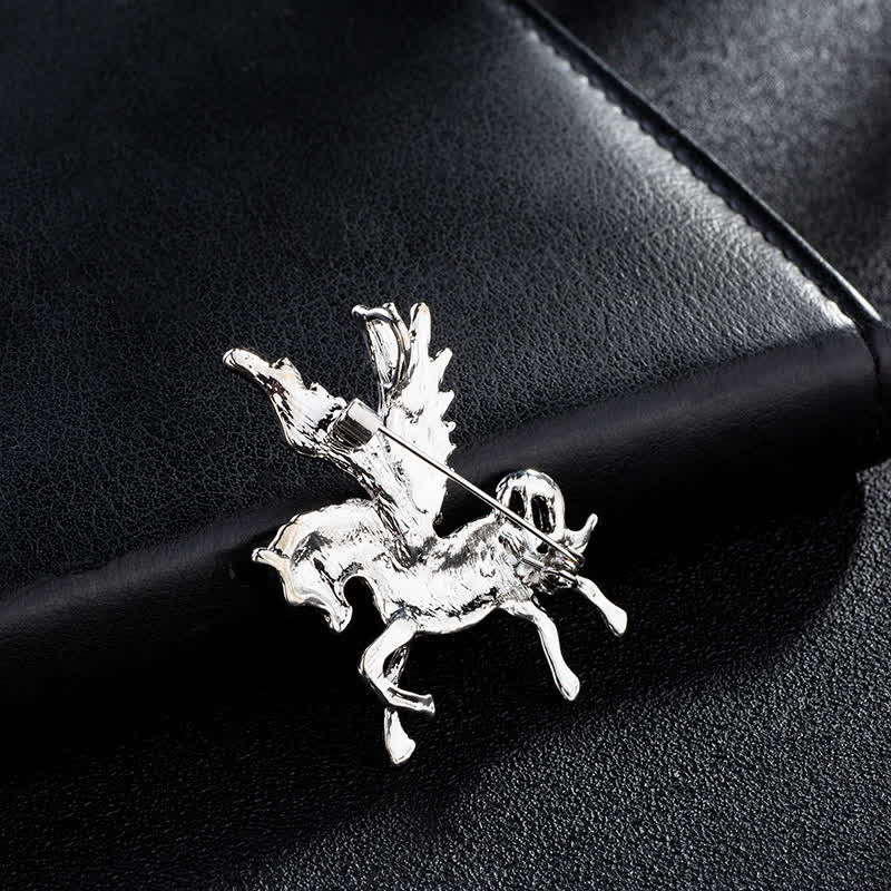 Men's Vintage Pegasus Wings Brooch - image 8