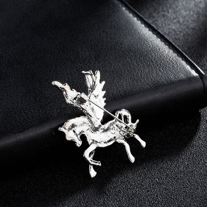 Men's Vintage Pegasus Wings Brooch - image 8