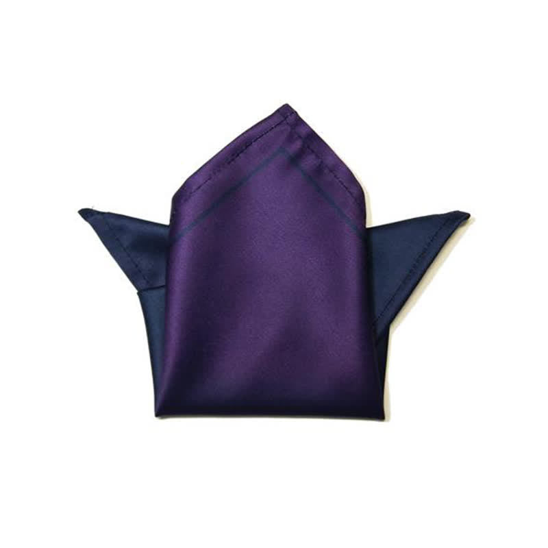 Men's Graudated Pocket Square Twist Bow Tie - image 7