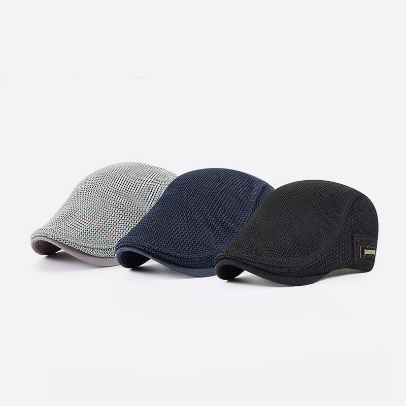 Stylish Sport Breathable Mesh Beret Cap  - image 5