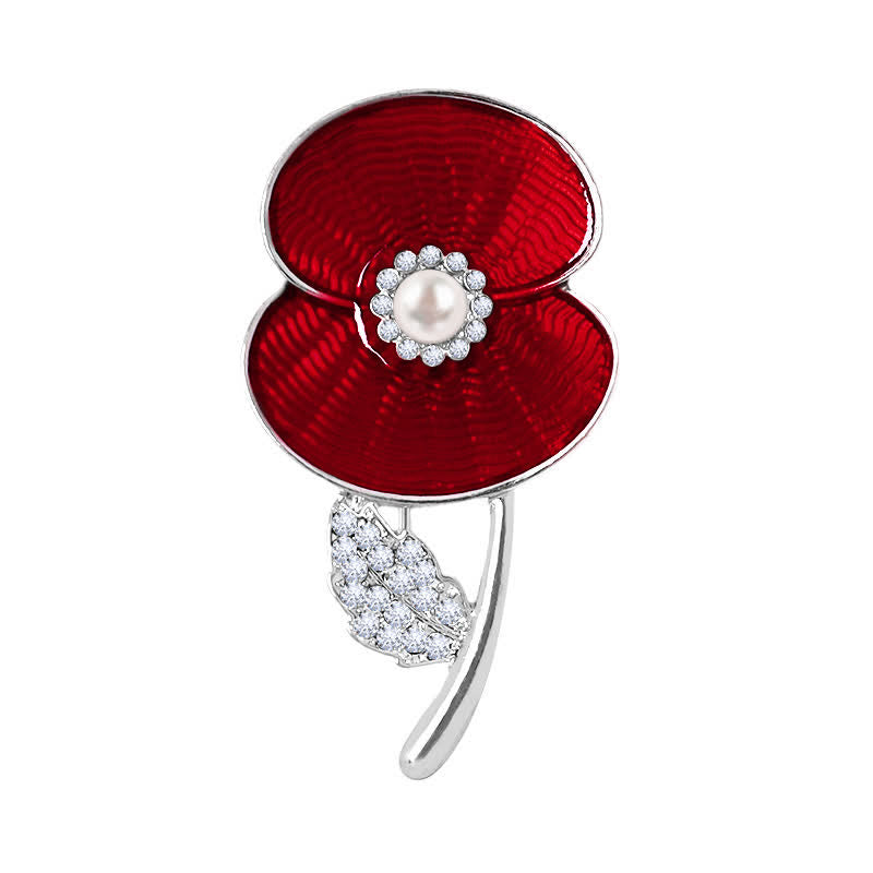 Women's Remembrance Day Poppy Brooch - image 2
