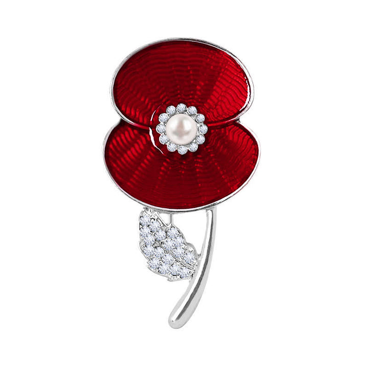 Women's Remembrance Day Poppy Brooch - image 2