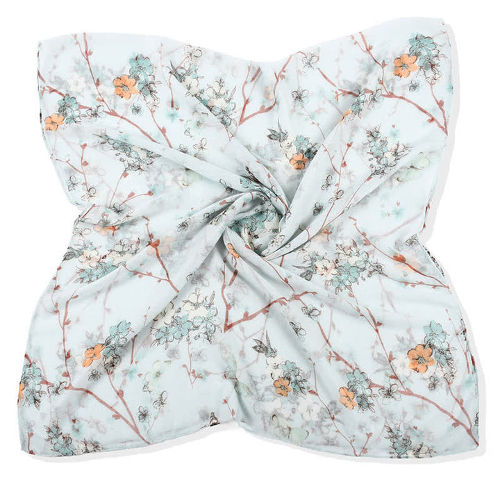 Women's Elegant Vibrant Floral Long Wrap Scarf - image 18