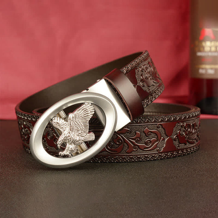 Men's Majesty Soaring Tercel Leather Belt - image 12