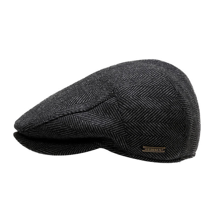Sport Ivy Flat Cap with Earflap Beret - image 2