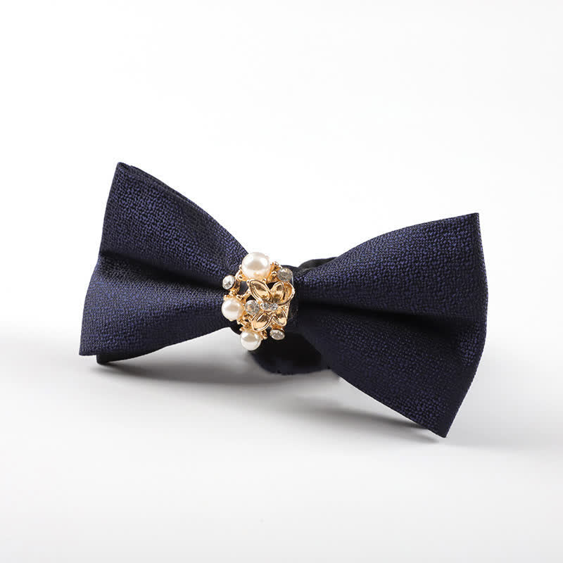 Men's Pearl Formal Tuxedo Bow Tie - image 15