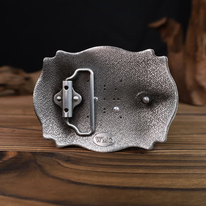 Men's DIY Alphabet Initial Letter Buckle Leather Belt - image 2