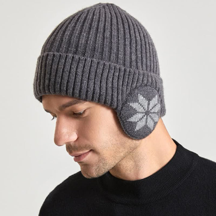 Unisex Winter Warm Thickened Beanie Knitted Hat - image 5