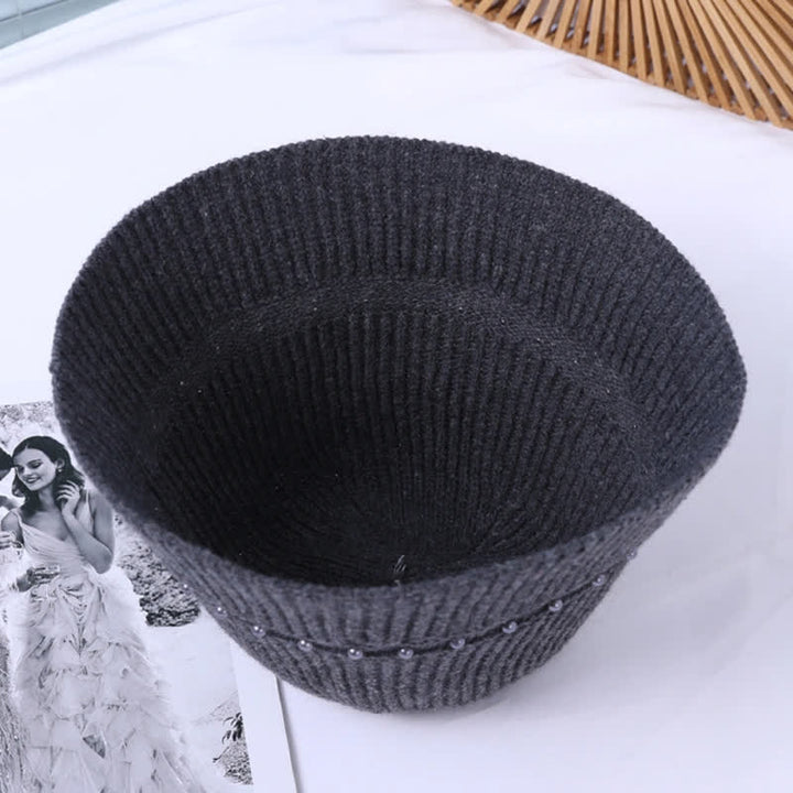 Women's Holiday Vacation Pearl Bucket Hat - image 9