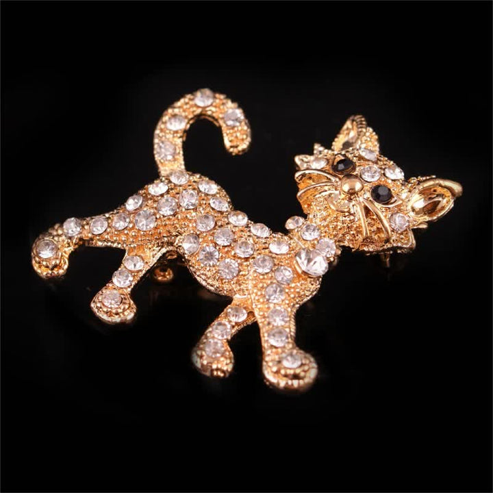 Women's Cute Kitty Cat Brooch - image 4