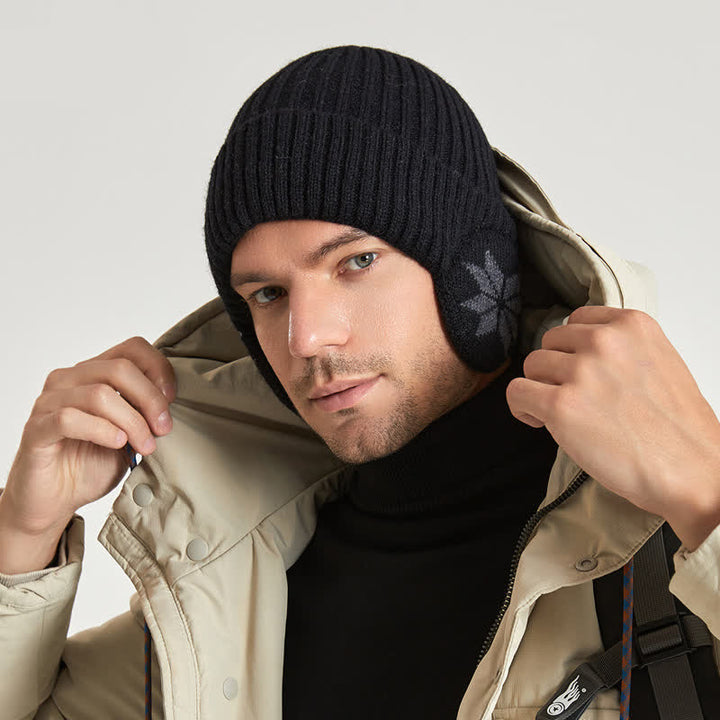 Unisex Winter Warm Thickened Beanie Knitted Hat - image 9